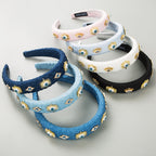 Evil Eye 18K Gold CZ Headband Hair Band Accessories Kids Bulk