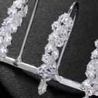 Leaf Silver Solitaire Anti Tarnish Adjustable Finger Ring Women Bulk
