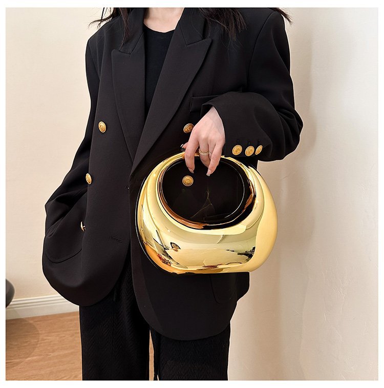Oval Glossy Acrylic Blue Silver Gold Black Pick Colorful Hand Bag Bulk