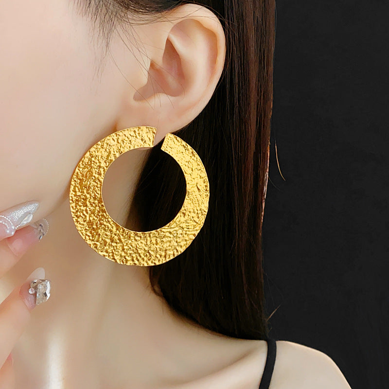 Flower Enamel 18K Gold White Anti Tarnish Stud Earring For Women Bulk