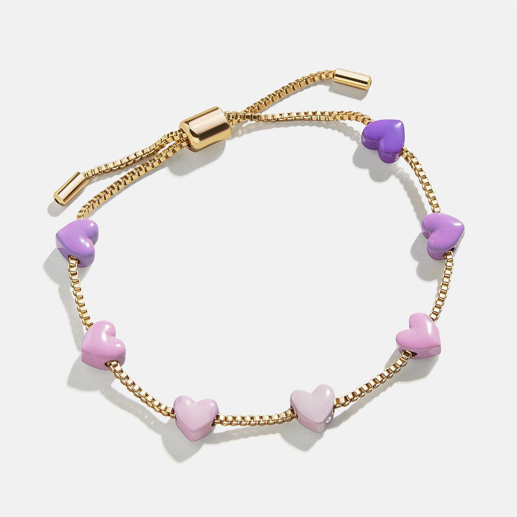 Heart Love 18K Gold Anti Tarnish Adjustable Bracelet For Women Bulk