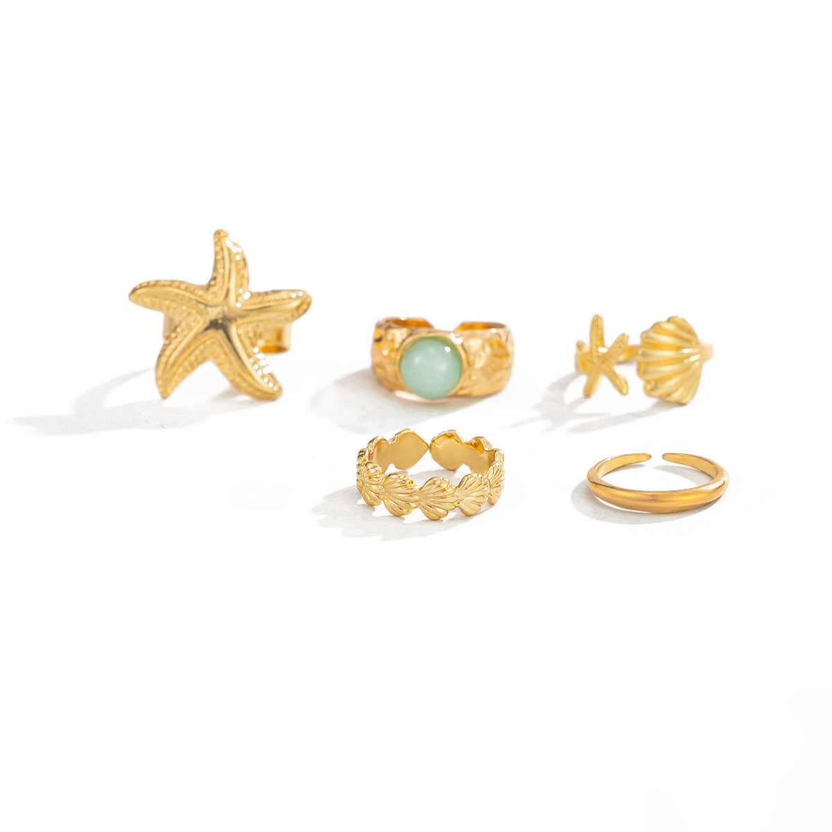 Designer Multi-Color Gemstone Gold Silver Plated Pearl Toe Ring Bulk