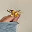 Big Flying Butterfly 18K Gold Silver Adjustable Ring For Women Bulk