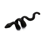 Bulk Designer Coiled Wrap Style Black Plain Alloy Adjustable Fancy Ring
