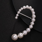 Pearl Gold Ear Cuff Earring Pair For Women Bulk