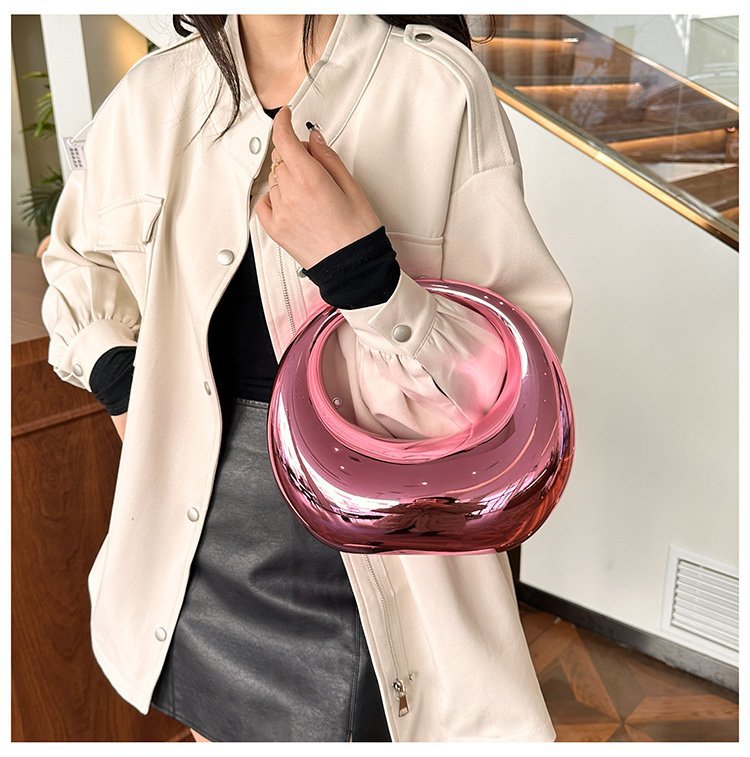 Oval Glossy Acrylic Blue Silver Gold Black Pick Colorful Hand Bag Bulk
