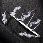 Solitaire Cubic Zirconia Silver Adjustable finders Ring For Women