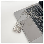 Cubic Zirconia 18K Gold Silver Banquet Shoulder Chain Small Bag Bulk