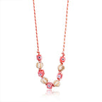 Ocean Shell Flower Evil Eye Beads Multi Thread Necklace For Women