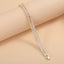 Bulk Double Strand Tennis Style Gold Silver Plated CZ Copper Bracelet