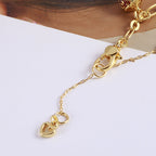 Strawberry Cake Bread Inlaid Pearl Cubic Zirconia Anti Tarnish Charm Chain Bracelet For Women