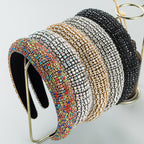 Gold Silver Multi Gemstone Rhinestone Hair Band Hair Accessories Bulk