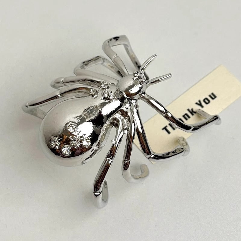 Designer Spider Gold Silver Plated Plain Alloy Bracelet For Women Bulk
