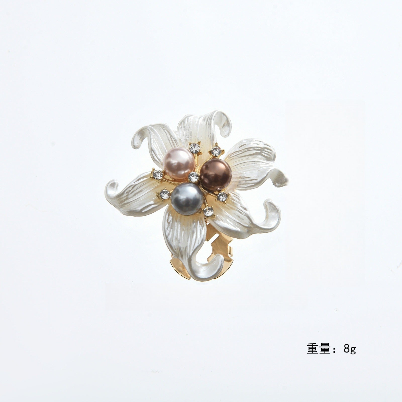 Bulk Multi Color Classic Floral Gold Silver Pearl Brass Button Cover