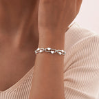 Gold Silver Heart Plain Anti Tarnish Stainless Steel Women Bulk