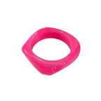 Geometric Red Green Blue Pink Acrylic Glossy Kada Bangle Bracelet Bulk