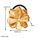 Flower Pearl Gold Silver Anti Tarnish Hair Band Hair Accessories Bulk