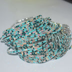 18K Gold Silver Multi Rhinestone Bracelet Bangle Adjustable Women Bulk
