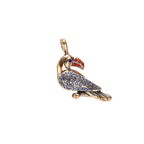 Fruits Elephant CZ 18K Gold Anti Tarnish Charm Necklace Bulk
