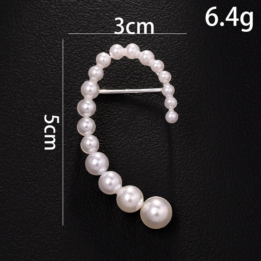 Pearl Gold Ear Cuff Earring Pair For Women Bulk