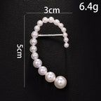 Pearl Gold Ear Cuff Earring Pair For Women Bulk