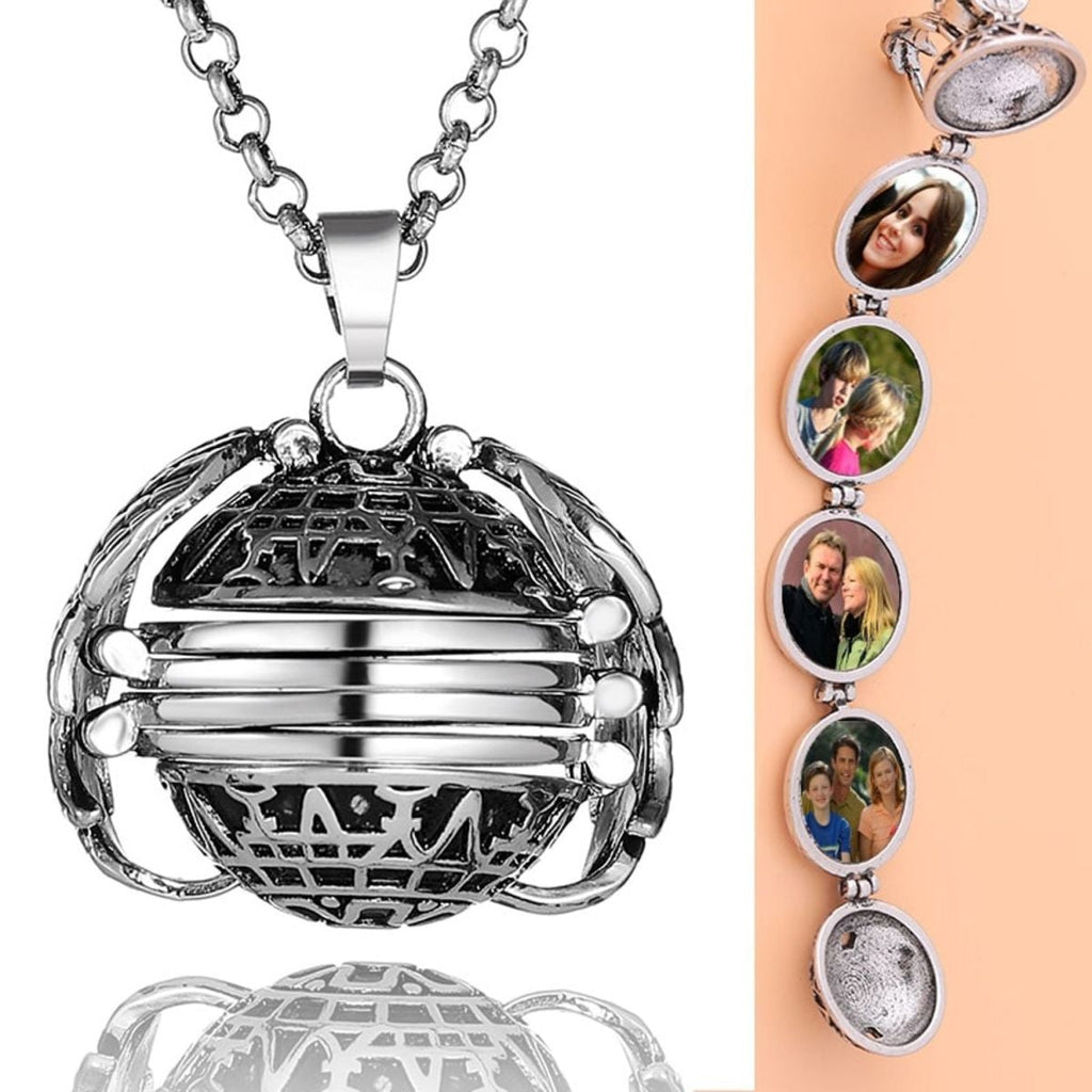 Multi Color Photo Necklace Pendant Chain Bulk