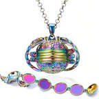 Multi Color Photo Necklace Pendant Chain Bulk