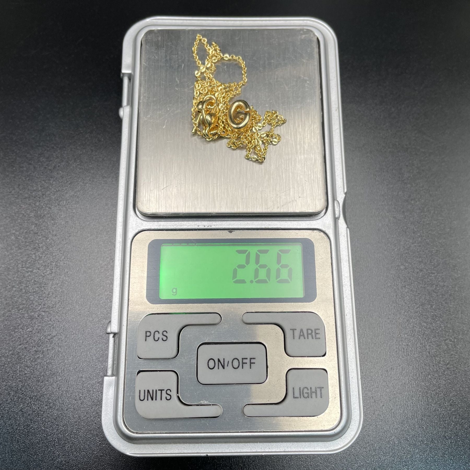 Initial Alphabet Gold Letter A Necklace Pendant Chain Bulk
