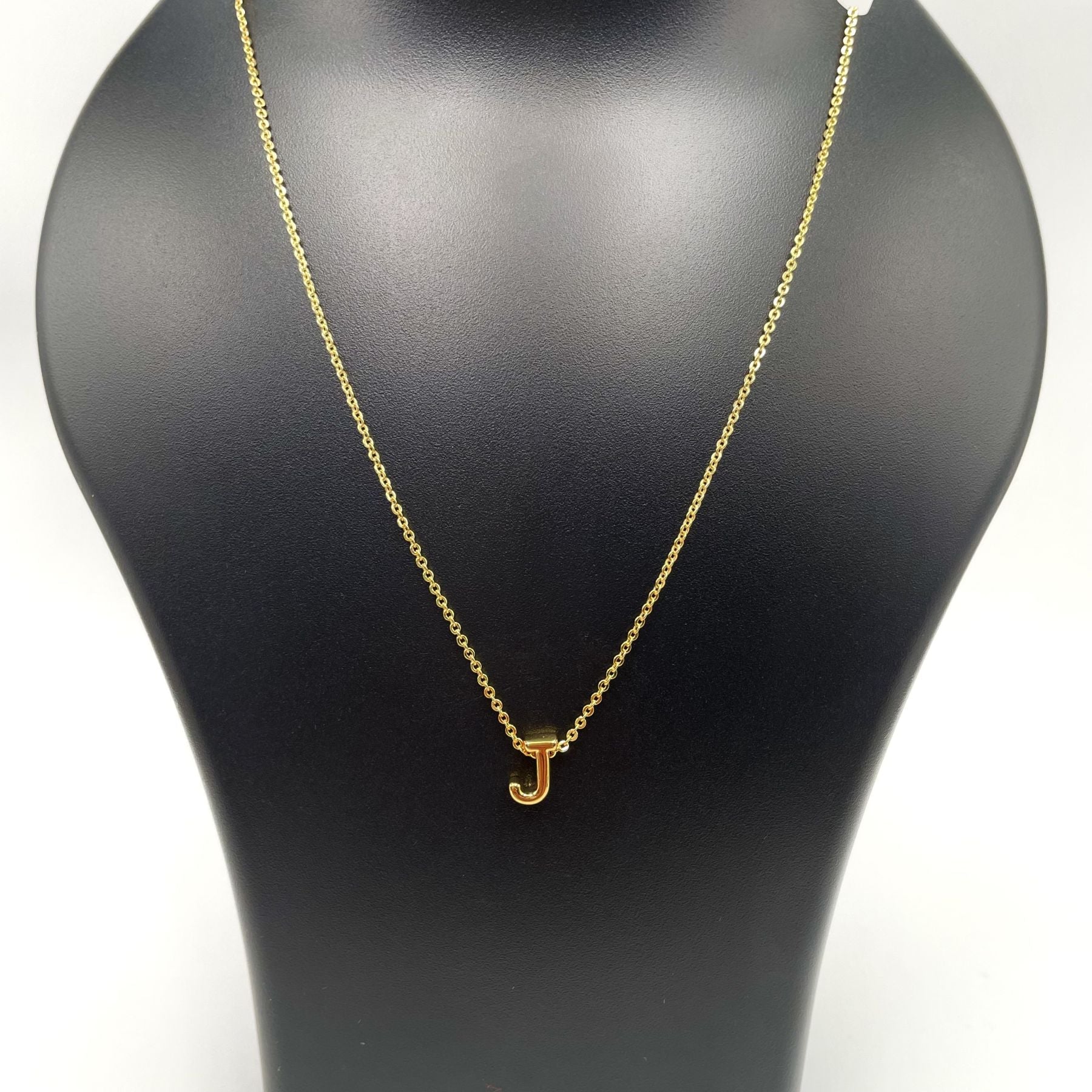 Initial Alphabet Gold Letter A Necklace Pendant Chain Bulk