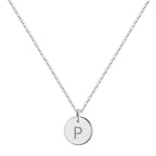Copper Silver Medallion Charm Necklace Pendant Chain Women Bulk