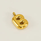 Bold Initial Letter A 18K Gold Stainless Steel Pendant For Women Bulk