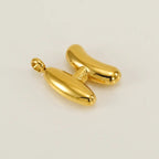 Bold Initial Letter A 18K Gold Stainless Steel Pendant For Women Bulk
