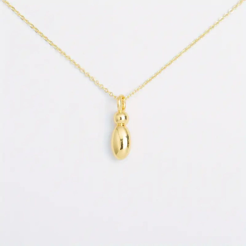 Customized Personalized Bold Initial Letter A 18K Gold Stainless Steel Penda80nt Chain For Women