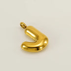 Bold Initial Letter A 18K Gold Stainless Steel Pendant For Women Bulk