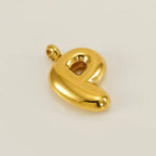 Bold Initial Letter A 18K Gold Stainless Steel Pendant For Women Bulk
