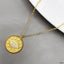 Eyelash Evil Eye CZ 18K Gold Anti Tarnish Pendant Chain Bulk