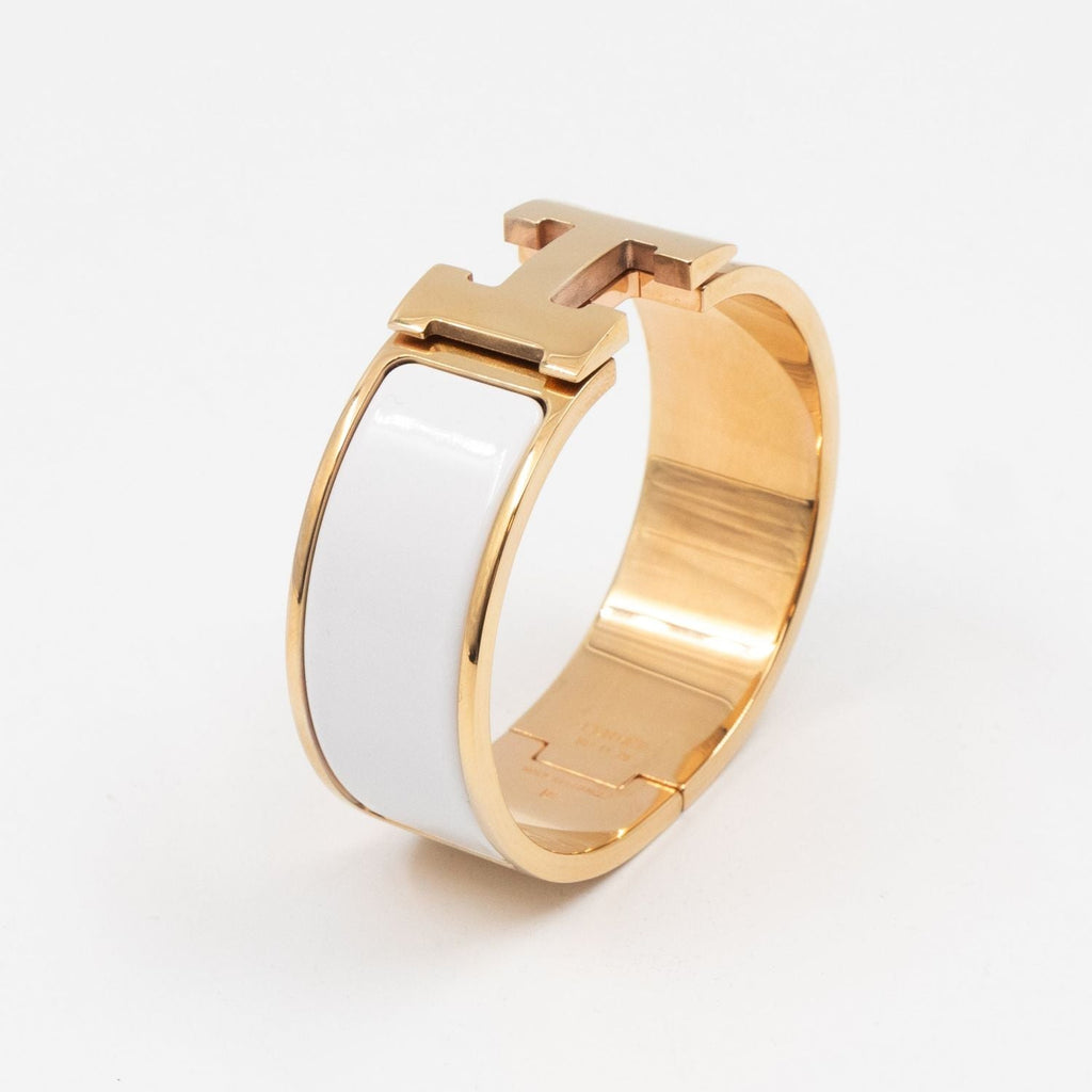 Stainless Steel White Enamel 18K Rose Gold Band Ring For Women Bulk