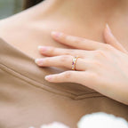 Love Heart 18K Gold CZ Crystal Anti Tarnish Free Size Band Ring Bulk