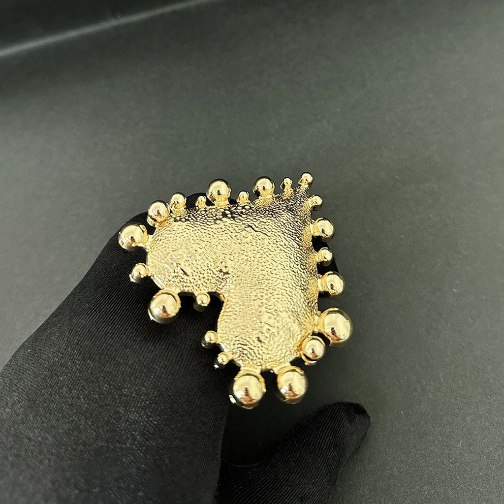 Heart 18K Gold Adjustable Ring For Women Bulk