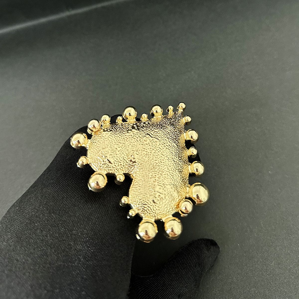 Heart 18K Gold Adjustable Ring For Women Bulk