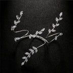 Marquise Leaf CZ Gold Anti Tarnish Adjustable Finger Knuckle Ring Bulk