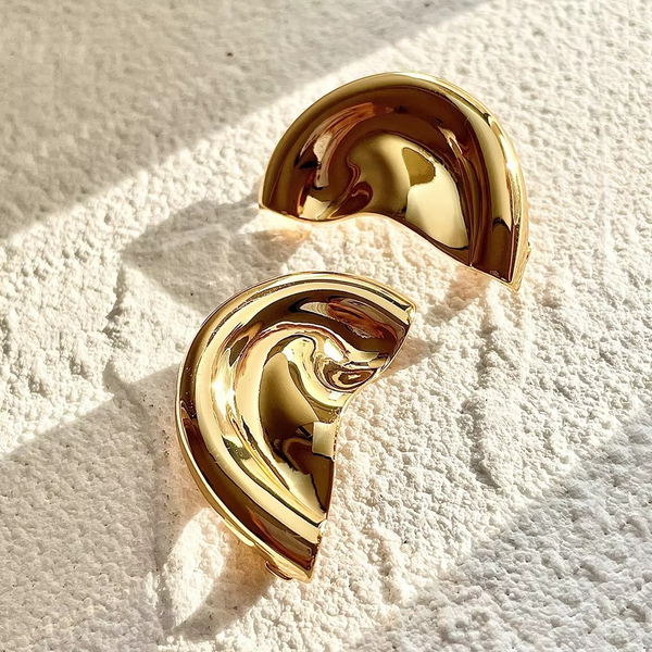 Edge Ear Gold Silver Anti Tarnish Ear Holes Ear Cuff Earring Pair Bulk Main image