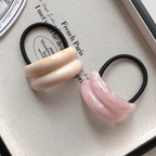Curve Acrylic Multi Hair Band Rubber Band Hair Accessories Kids Bulk