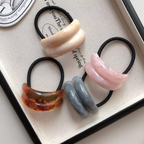 Curve Acrylic Multi Hair Band Rubber Band Hair Accessories Kids Bulk