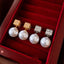 Square CZ Pearl 18K Gold Silver White Anti Tarnish Stud Earring Bulk