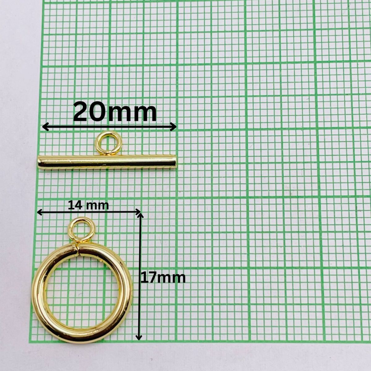 Gold Toggle Hook Bulk