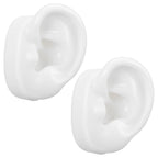 Ear Model White Silicon Photography Shoot Combo Pack Of 2 Bulk