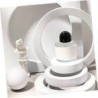 Round White Foam Photography Background Props Pack Of 5 Bulk