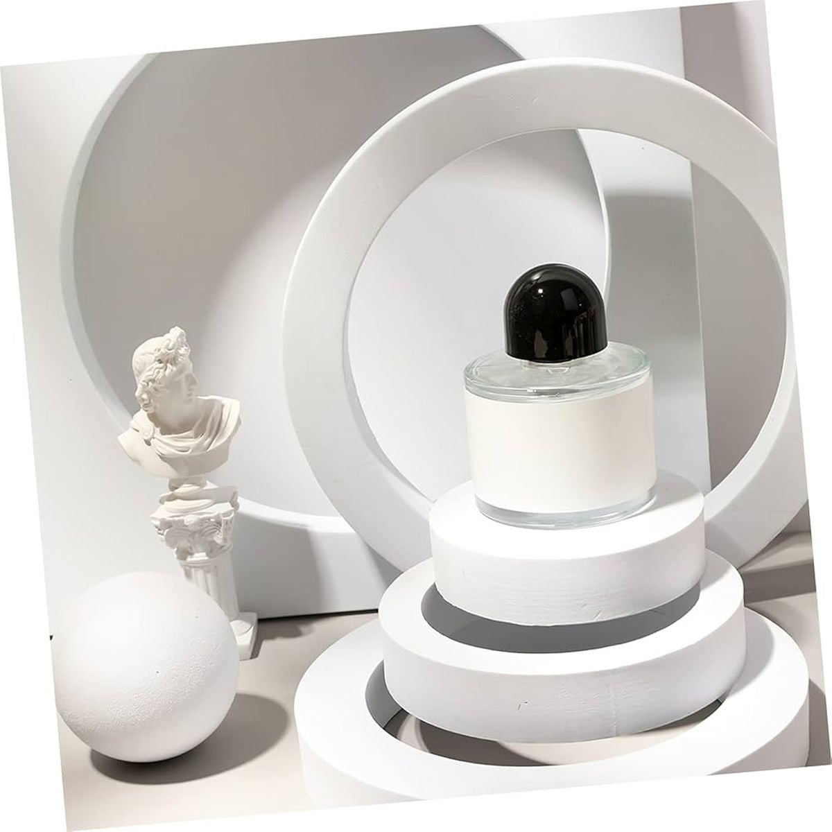 Round White Foam Photography Background Props Pack Of 5 Bulk