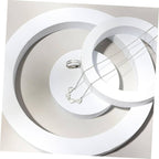 Round White Foam Photography Background Props Pack Of 5 Bulk